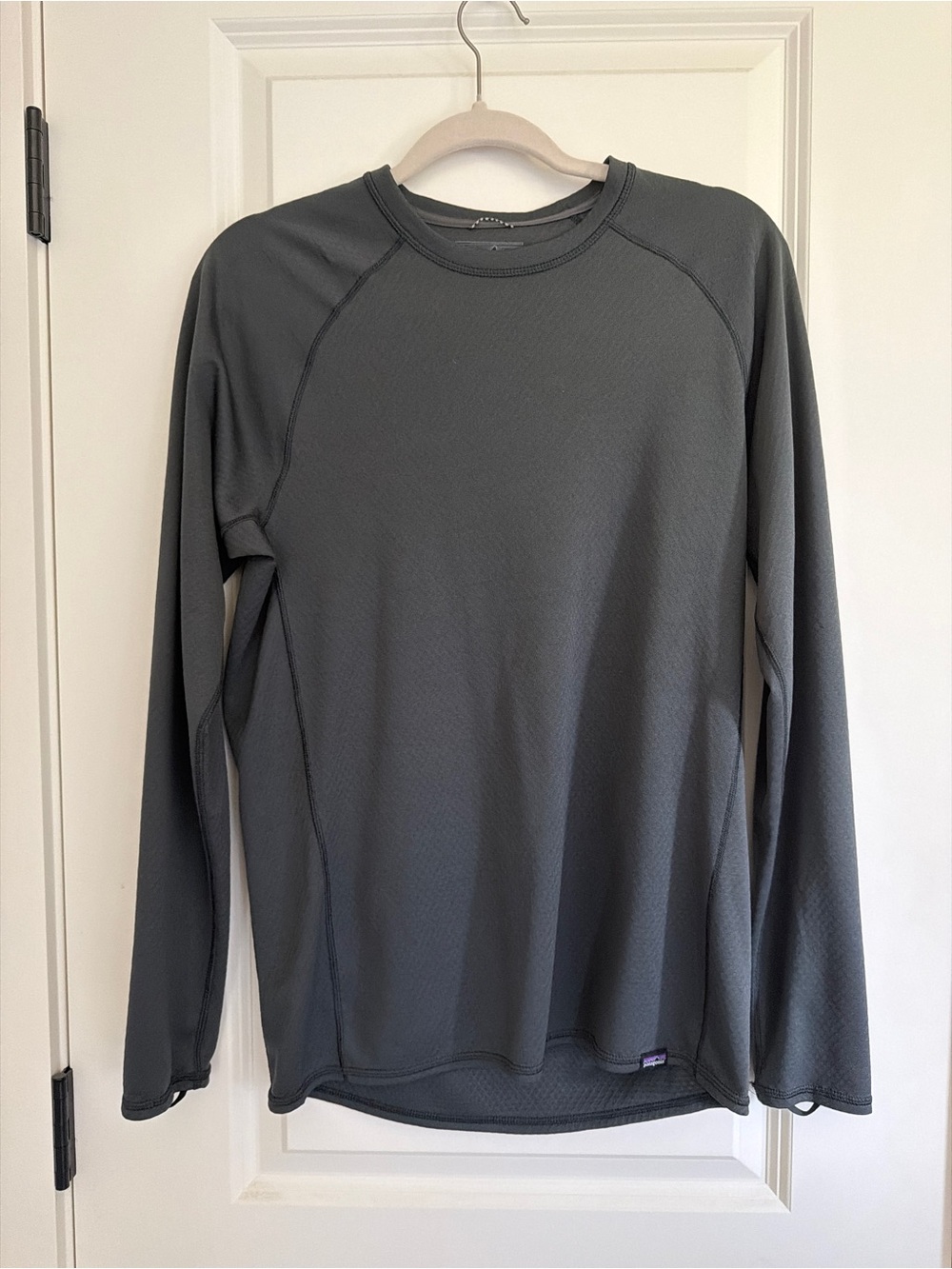Men's Patagonia Long-Sleeve Performance Crew - Gray